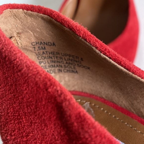 Steve Madden Chanda Red Heels, Size 7.5 - Picture 9 of 15